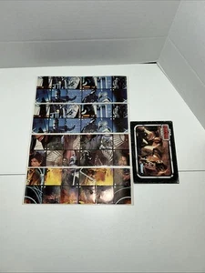 1980 Burger King Empire Strikes Back Star Wars Super Szene Aufkleber Lot & Handbuch - Bild 1 von 10