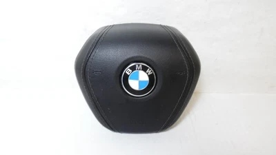 2017 2018 2019 2020 BMW 530i Driver Wheel Airbag Air Bag Black OEM - Image 1 of 4
