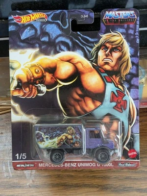 Hot Wheels Masters of the Universe Pop Culture #1 2021 Mercedes-Benz Unimog U 13 Foto 1 de 4