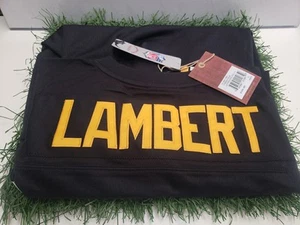 Jack Lambert HOF 90 Autographed Pittsburgh Black Mitchell & Ness Jersey - BAS - Picture 1 of 3