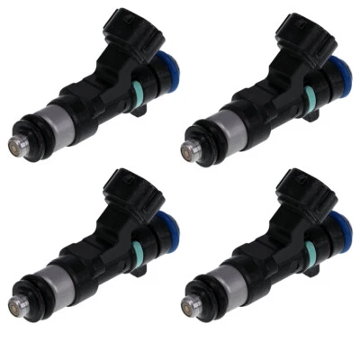 4PCS Fuel Injector 16600-JA00B For 2008-2014 Nissan Rogue Altima Sentra 2.5L L4 - Image 1 of 4