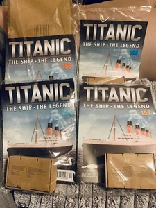 Hachette Build the Titanic The Ship The Legend issues 154 155 156 157 - Picture 1 of 10