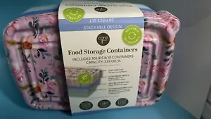 20 Pc Core Kitchen with Color Plastic Food Storage Containers with Lids - Picture 1 of 6