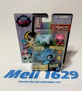 Littlest Pet Shop #3759 Ned Narwhal #3760 Oceania Kelp Octopus - Picture 1 of 6