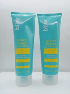 bliss Dry Skin Body Butter Maximum Moisture Cream Body Lotion Lemon & Sage 6.7oz - Picture 1 of 2
