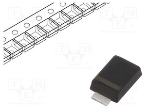  SMA flat  2A Diode: Gleichrichterdiode Schottky  SMD  100V 