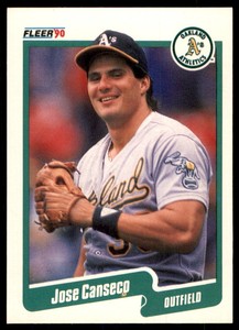 1990 Fleer Canadian Jose Canseco Oakland Athletics #3