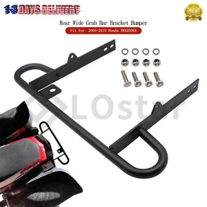 New Rear Wide Grab Bar Bracket Bumper Fits 2006-2019 Honda TRX250EX TRX250X ATV - Picture 1 of 5