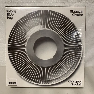 Vintage Yankee Rotary Slide Tray Holds 100 2x2 Slides  - Image 1 of 3