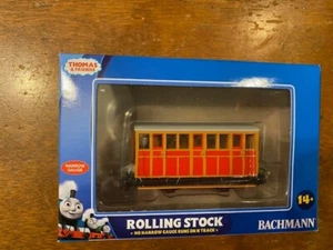 Trenes de calibre estrecho de Bachmann - carro rojo de calibre estrecho #77205 - Imagen 1 de 2