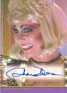 2019 Star Trek Inflexions Movie Autograph Card A146 Sharon Thomas As Waitress
