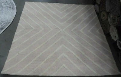 PINK / IVORY 5' X 5' Square Flaw in Rug, Reduced Price 1172626233 SFK920P-5SQ - Image 1 of 4