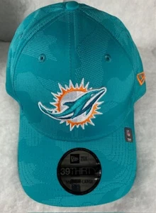 New Era Miami Dolphins Stretch Fitted Mütze NFL 39Thirty Herren Medium-Large Neu mit Etikett - Bild 1 von 7