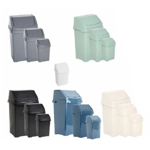 Kunststoff Schwingeimer 8L/25L/50L Abfalleimer Müll Abfall Papierkorb Haushalt - Bild 1 von 40