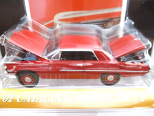 ERTL - AMERICAN MUSCLE - 1962 PONTIAC CATALINA 421SD SUPER DUTY - 1/64 DIECAST