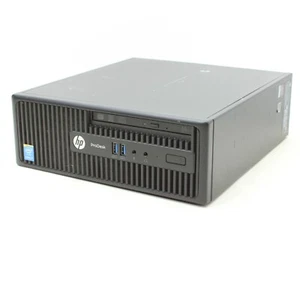 HP Pro 400 G2.5 SFF Desktop Windows 10 Intel i7 4790s 4th 3.2 8GB 240GB SSD WiFi - Picture 1 of 11