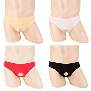Men Briefs Open Crotch Underwear Special Nights G-string Thong Sexy Lingerie