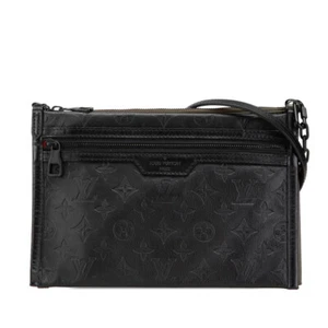 LOUIS VUITTON Monogram shadow Flat messenger Bag M44635【Used】 - Picture 1 of 12