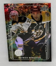 Patrice Bergeron 2023-24 Upper Deck Series 1 #SZ-19 Star Zone Boston Bruins