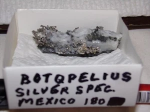 RARO ESEMPLARE BOTOPELIUS ARGENTO/QUARZO DAL MESSICO - Foto 1 di 2