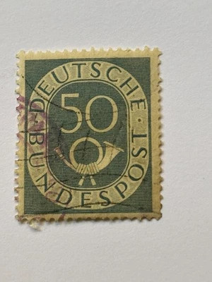 Alemania - Scott #681 (1951-52) Usado - Envío Gratis Foto 1 de 2