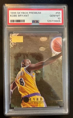 SkyBox Premium Kobe Bryant #55 (RC) 1996-97 💎GEMA MT PSA 10💎 Foto 1 de 2
