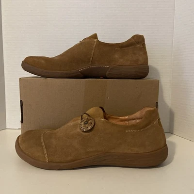 Think! Mocasín 42 de cuero castaño gamuza Hungría para caminar maduro Foto 1 de 4