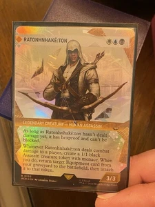 RATONHNHAKÉ:TON Pre-Constructed Commander Deck Includes Sleeves & Ultra-Pro Case - Picture 1 of 3