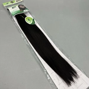 18” Yaki Bulk #2 Dark Brown Straight Micro Braid Braiding Human Synthetic Hair - Picture 1 of 5