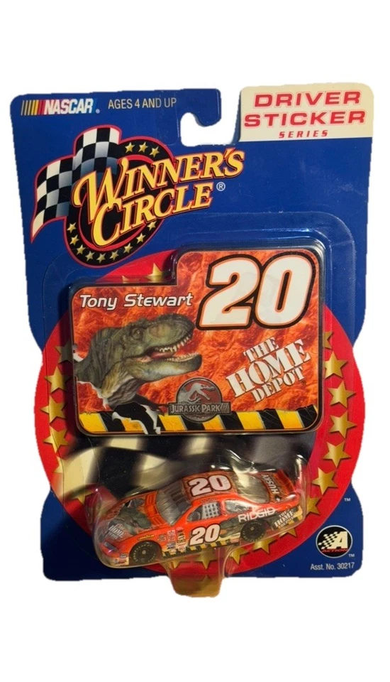 1/64 Nascar литой, Тони Стюарт #20, Парк Юрского периода lll, круг победителей - Изображение 1 из 1