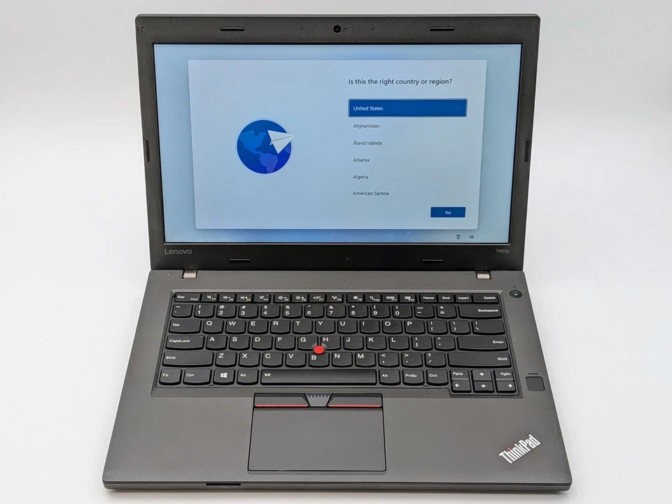 Lenovo ThinkPad T460p 20FW 14" FHD I7-6820HQ 512GB SSD 4GB W11 940MX FPR *LEER* Foto 1 de 4
