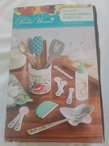 The Pioneer Woman Sweet Romance 20 Piece Kitchen Gadget Set Utensils New in Box! - Picture 1 of 8
