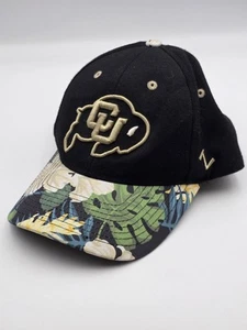 Colorado Buffaloes Hat Cap Snapback Zephyr Hawaiian Floral NCAA - Picture 1 of 10