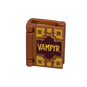 Buffy the Vampire Slayer - Lego® custom printed Minifigure scale VAMPYR Book - Picture 1 of 3