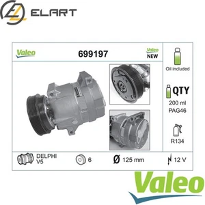 COMPRESSOR AIR CONDITIONING 699197 FOR RENAULT SCÉNIC/MPV MEGANE/Grandtour 1.6L - Picture 1 of 8