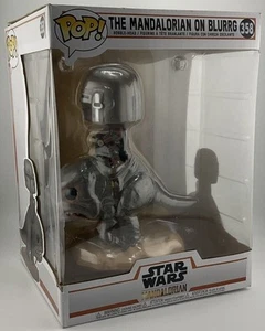 Funko Pop! Deluxe: Star Wars - The Mandalorian on Blurrg #358 (caja dañada) - Imagen 1 de 9