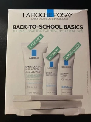 Conceptos básicos de regreso a clases de La Roche Posay incluye: limpiar, tratar e hidratar ~ *LEER* Foto 1 de 4