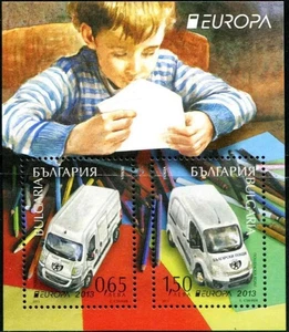 Bulgaria 2013 ☀ EUROPA Stamps - Postal Vehicles ☀ MNH** - Picture 1 of 1