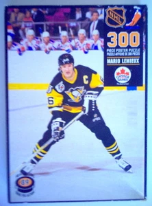1992's MARIO LEMIEUX NHL POSTER 300 PIECES PUZZLE, 22"x35", (3 PIECES MISSING) - Imagen 1 de 7