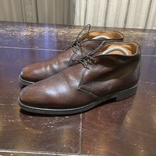 Allen Edmonds Chukka SHELL CORDOVAN Leather Ankle Boots Shoes Size 8D USA