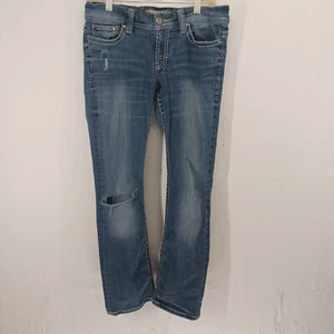 BKE Denim Payton Bootcut Damen Distressed blau Jeans 29R 5 Taschen - Bild 1 von 18
