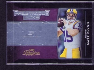2008 DPrestige Matt Flynn Picks /250 PP1-21 LSU Tigers - Picture 1 of 1