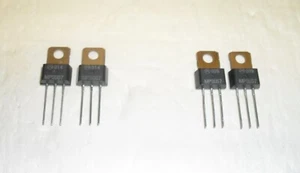 Atari Arcade - XY MONITOR PCB REPAIR PARTS (2) MPS-U07 & (2) MPS-U57 TRANSISTORS - Picture 1 of 4