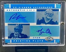 🔥2007 Topps Co-Signers Robert Meachem Marques Colston Rookie Auto RC True 1/1