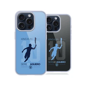 MAN CITY FC SERGIO AGÜERO 10 ANNÉES ÉTUI COQUE EN GEL POUR APPLE iPHONE PHONES - Photo 1 sur 9