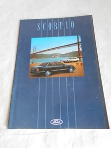 Vintage Genuine Ford Scorpio Range French sales brochure 1990 - Picture 1 of 8