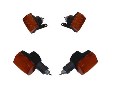 Juego completo de 4 intermitentes delanteros y traseros para Honda CBR 600 F(1) 1987-1990 Foto 1 de 4