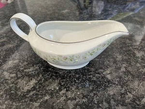 Johann Haviland Gravy Boat Bavaria Fine China Forever Spring Pattern Floral - Picture 1 of 14