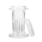 Staining Jar for Microscope Slides - 5-Slide Capacity - Glass Terrarium