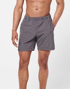 ALEXANDER McQUEEN HOMBRE PUNTOS CALAVERA LOGO PANTALONES CORTOS DE BAÑO HECHOS EN ITALIA 5499804419Q1078 - Imagen 1 de 5